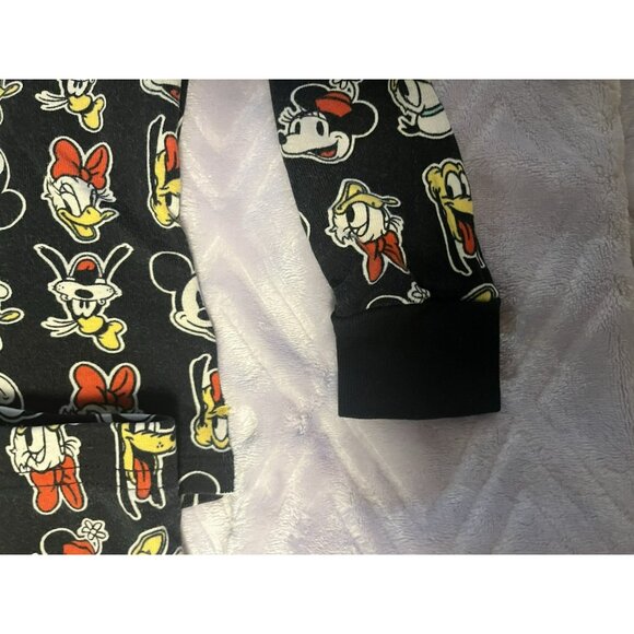 Disney Pajamas 2 pc toddler 4T Mickey Mouse Goofy Donald Snug Fit - Picture 4 of 7